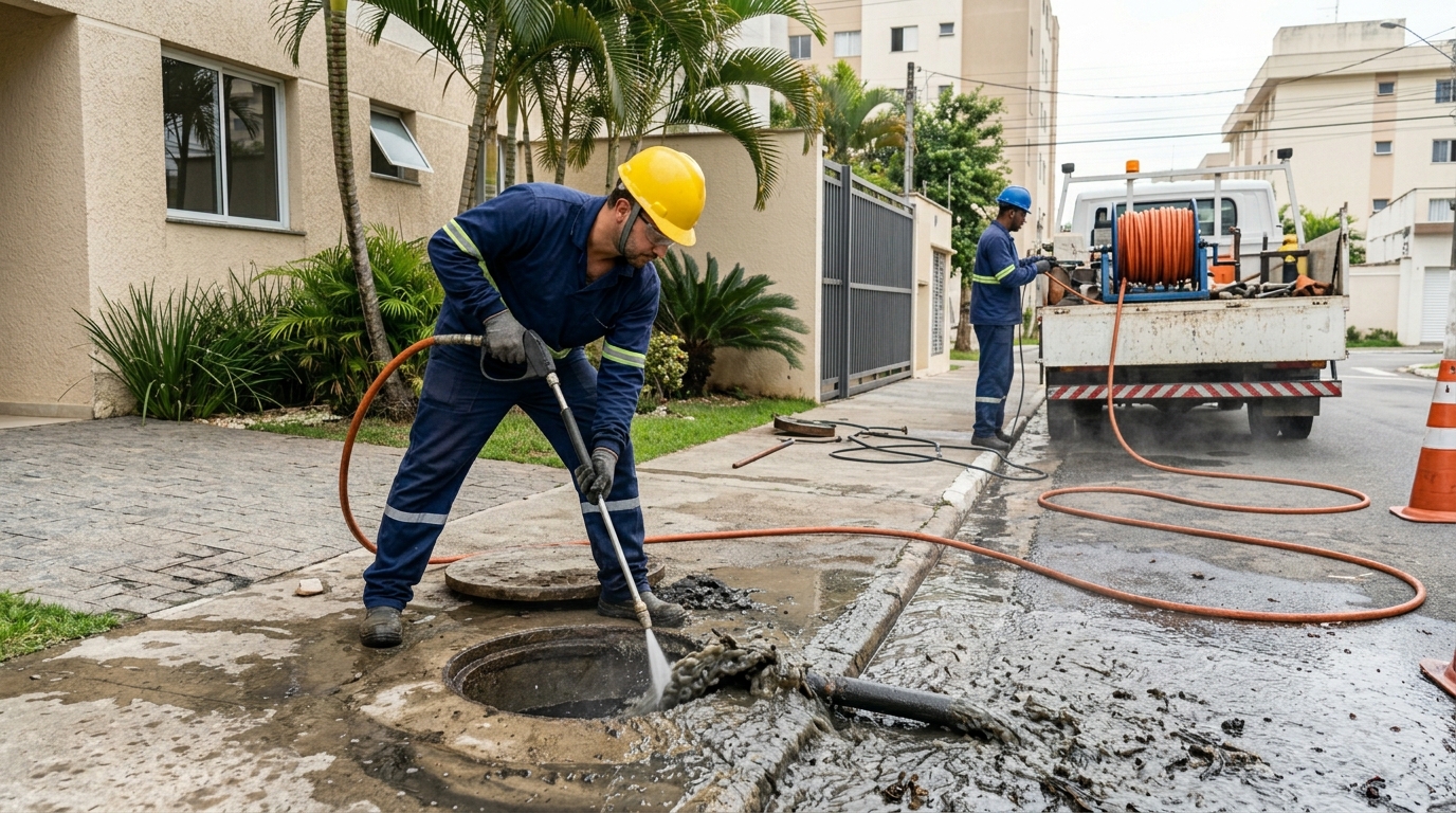 Hidrojateamento Industrial em Curitiba‑PR